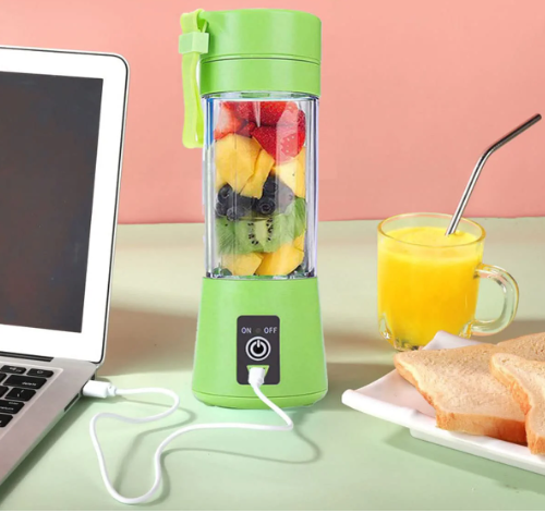 Portable USB Rechargeable Blender Bottle | Mini Juicer Mixer for Smoothies, Shakes & Fresh Juice