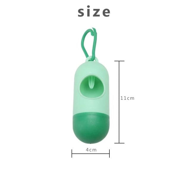 Portable Disposable Baby Diaper Bags Dispenser with Clip | Pet Waste & Baby Diaper Storage Bag Holder