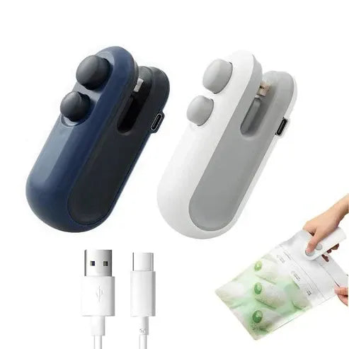 Mini Portable Bag Sealer Machine | Handheld Heat Sealing Device for Food Storage Bags