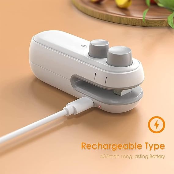 Mini Portable Bag Sealer Machine | Handheld Heat Sealing Device for Food Storage Bags