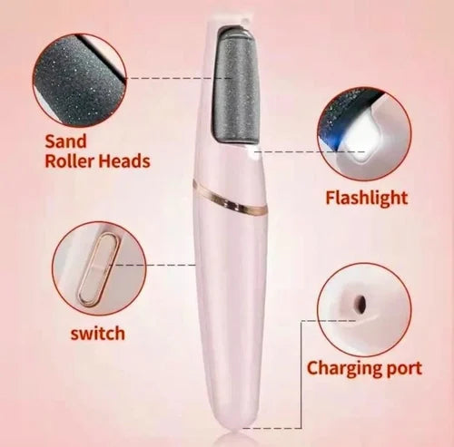 Rechargeable Electric Callus Remover for Feet | Waterproof Pedicure Foot File & Dead Skin Remover
