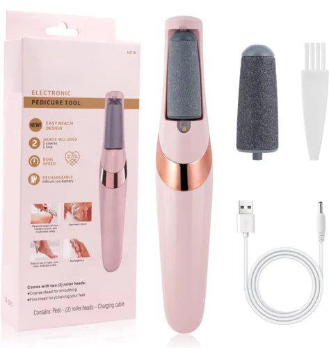 Rechargeable Electric Callus Remover for Feet | Waterproof Pedicure Foot File & Dead Skin Remover