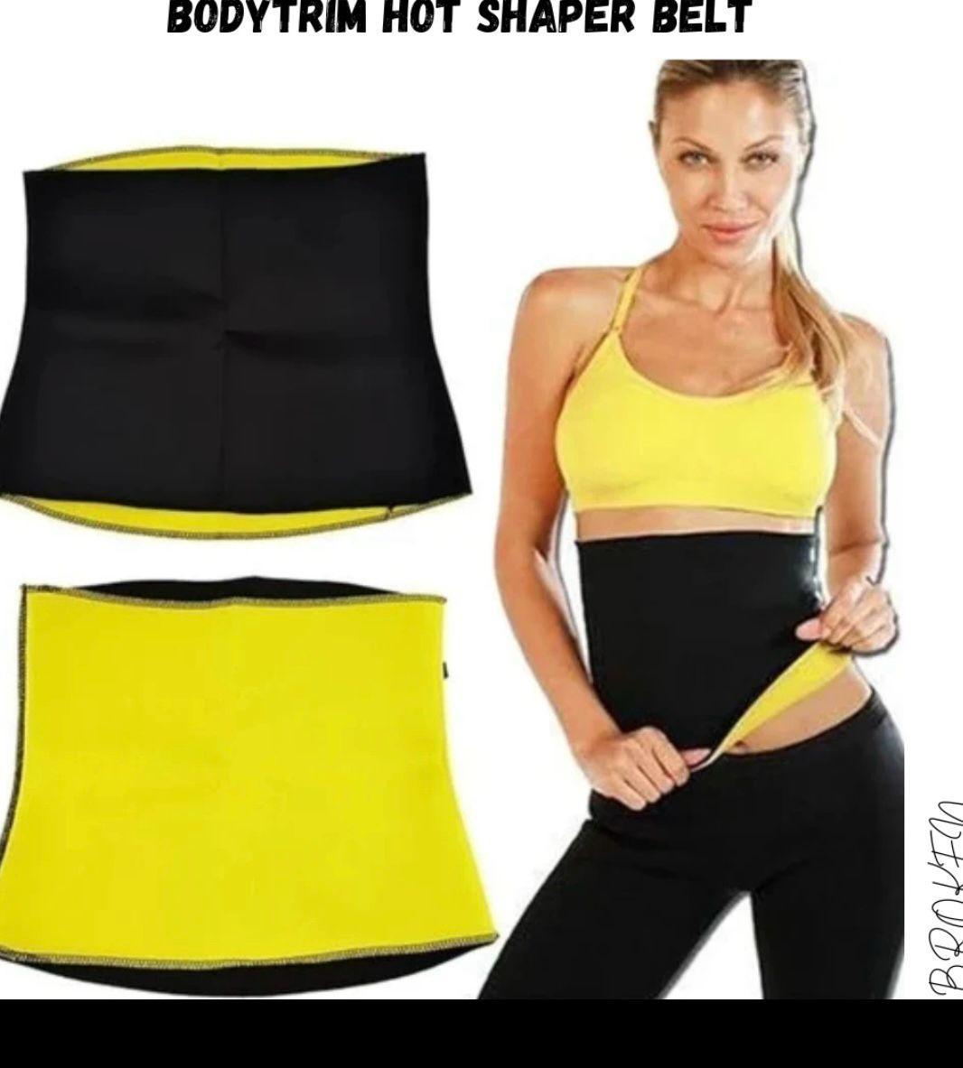 Slim Hot Neoprene Waist Trimmer Belt for Men & Women | Sweat Belt for Weight Loss & Tummy Control
