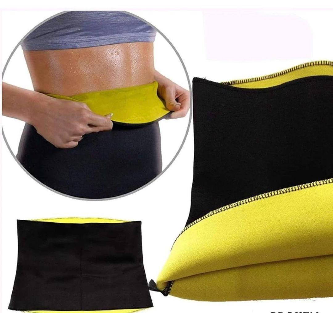 Slim Hot Neoprene Waist Trimmer Belt for Men & Women | Sweat Belt for Weight Loss & Tummy Control