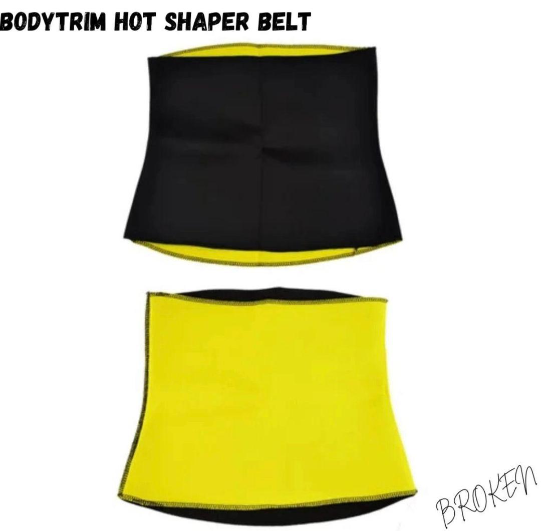 Slim Hot Neoprene Waist Trimmer Belt for Men & Women | Sweat Belt for Weight Loss & Tummy Control